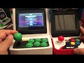 Unboxing Sega Astro City Mini and TV output & Controllers test