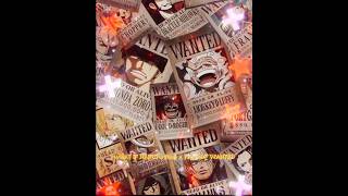 One Piece Wanted Posters Hit Different 🗿🔥 || One Piece One Piece Wanted Posters Hit Different 🗿🔥 || One Piece