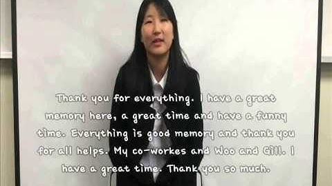 USAG Daegu Internship 19th Closing Ceremony - Group4 Video