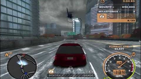 NFSMW - Final Pursuit with a Minivan
