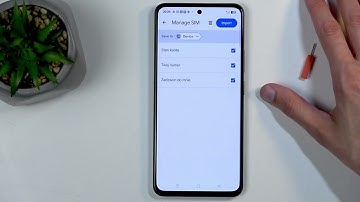 REALME P3 5G – Contacten importeren van simkaart