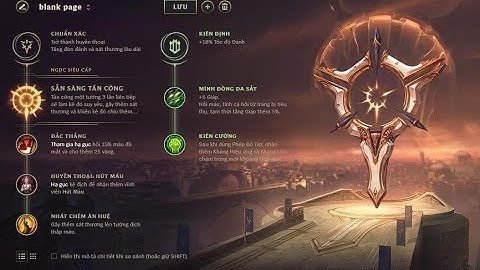 2018 Pre Season -Yasuo- Tham khảo, hướng dẫn và áp dụng Ngọc Tái Tổ Hợp , Cửa hiệu tinh hoa BE Store