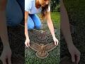 DIY Eagle Garden Stepping Stones | Amazing Cement Craft Ideas 🦅