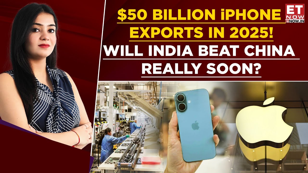Phone Exports Soar: Apple Surpasses Samsung As ‘Make in India’ iPhone Exports Exceed $50 Billion