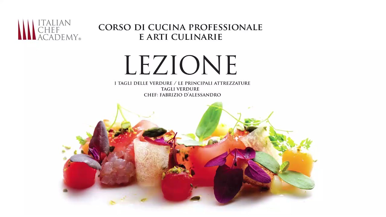 Tagli Verdure | Italian Chef Academy
