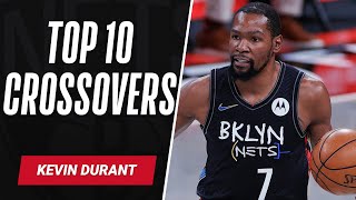 Kevin Durant's Top 10 Double Crossovers of his Career! 🔥