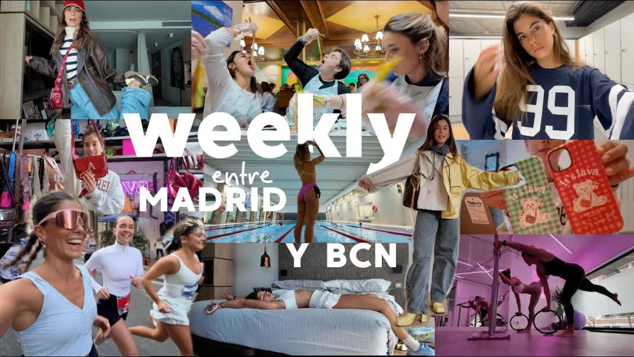 VAYA SEMANITA! weekly 😮‍💨 mucha ofi, deportes, spoilers varios y un finde increíble.. soy feliz!!!