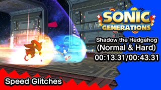 (World Record) Sonic Generations (2011) - Shadow the Hedgehog (Normal & Hard)  00:13.31/00:43.31