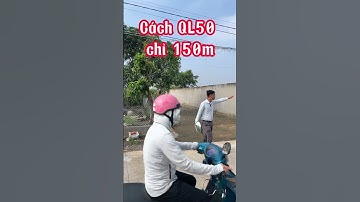 Đất thổ cư giá rẻ Cần Giuộc| Diện tích 150m2| Cách Ql50 chỉ 150m| Mặt tiền đường| Giá chỉ 9 triệu/m2