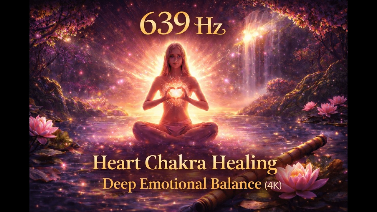 Heal Your Heart with 639 Hz | Release Emotional Tension & Reconnect with Love