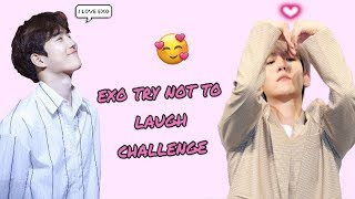 EXO TRY NOT TO LAUGH CHALLENGE