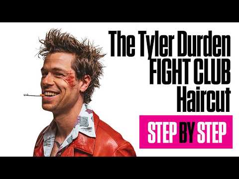 How To Style Tyler Durden's Haircut from Fight Club