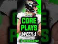 DraftKings NFL DFS Week 1 Core Plays | Sunday 9/7 DFS Picks