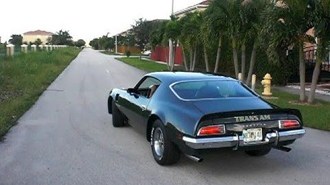 1973 455 Trans Am Brewster Green MINT FAST