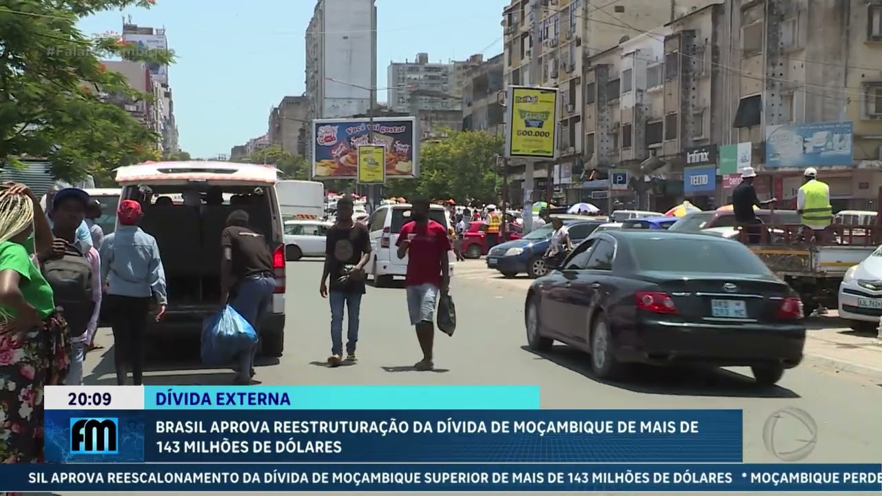 Brasil aprova reestruturação da dívida de Moçambique de mais de 143 milhões de dólares