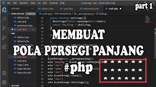 PHP|Membuat pola persegi panjang