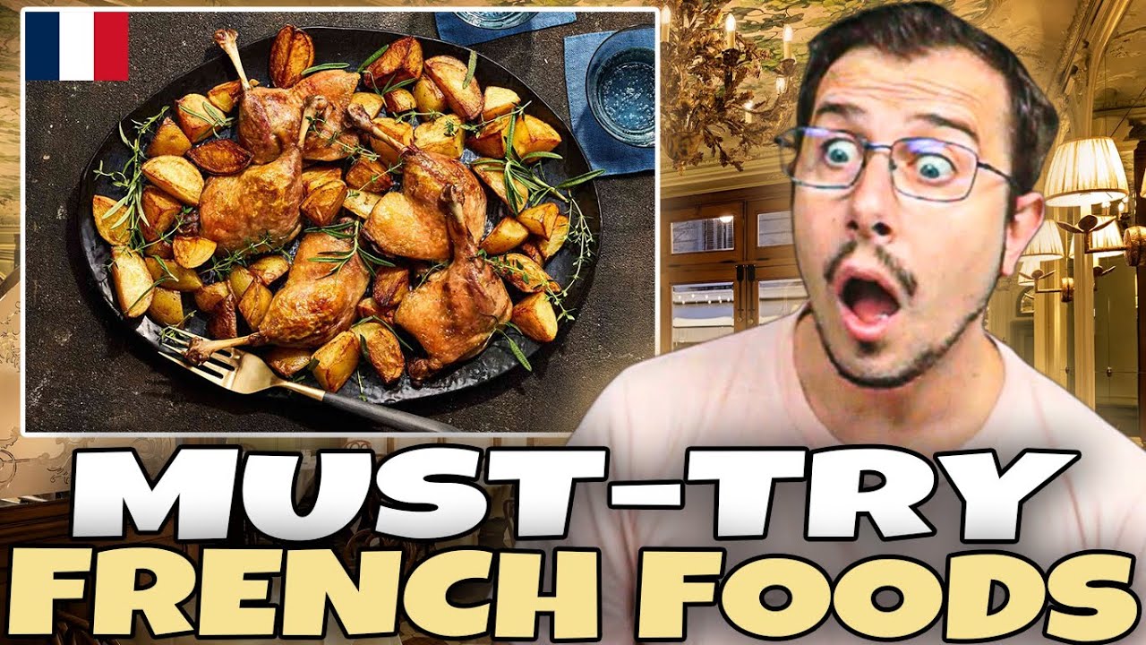 I Want to Eat Everything! 😋 | 15 Must-Try French Foods Reaction 🇫🇷