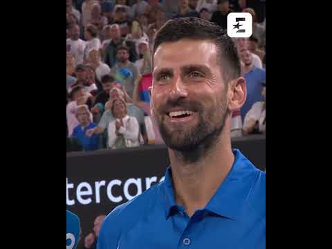 🤣 Faut aller se coucher là, les enfants ! Djokovic superpapa #tennis #shorts #australianopen