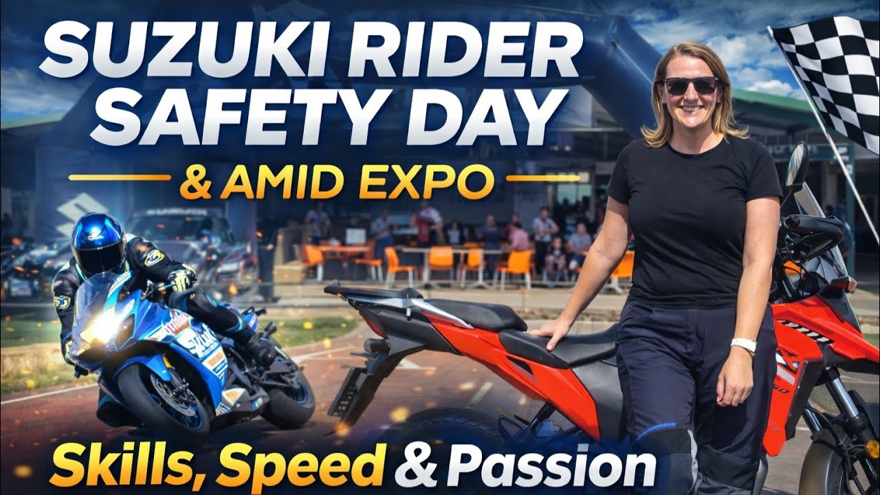 Suzuki Rider Safety Day & AMID Expo | Skills, Speed & Passion at Redstar Raceway | The Track Report