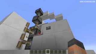 Minecraft 1 9  2 Way Piston Bug Door Tutorial