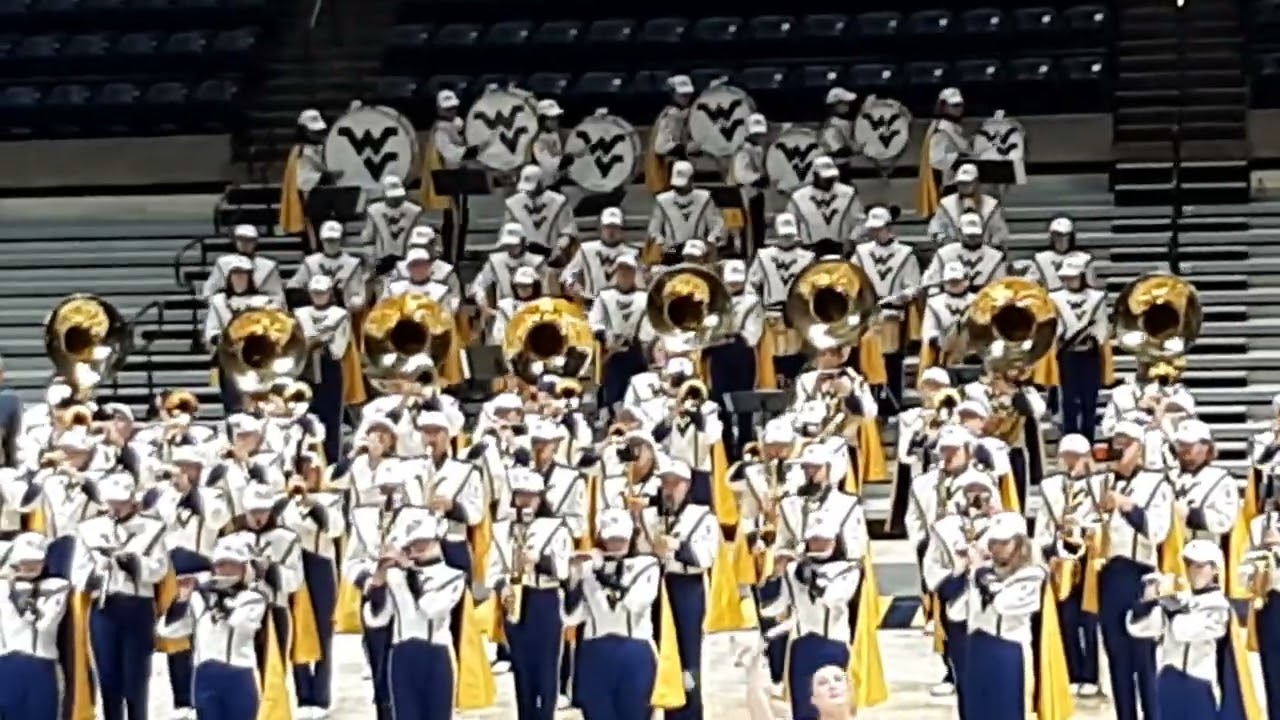 WVU Marching Band 2022 Patriotic Songs at the Keynotes Concert (WVU