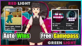 [🦑Squid Game] Red Light, Green Light Script - Free Gamepass | Auto Wins