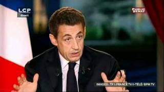 Interview de Nicolas Sarkozy, 29/01/2012