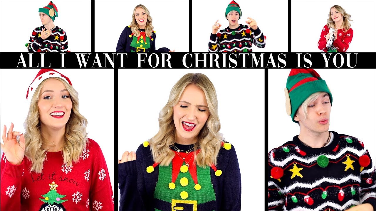 All I Want For Christmas Is You (ACAPELLA COVER) TheBeauty2go feat. Dennis