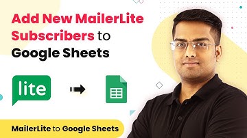 MailerLite to Google Sheets - Add New MailerLite Subscribers to Google Sheets