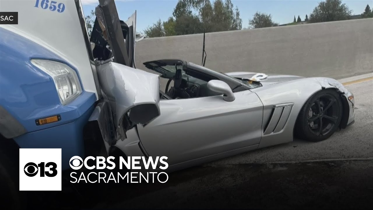Crash on Highway 50 in Sacramento leaves 1 dead - YouTube