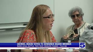 PSJA ISD board censures trustee over ‘disruptive’ behavior