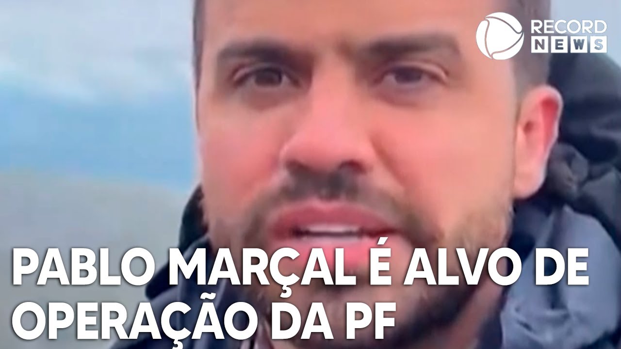 Pablo Marçal é alvo de operação da Polícia Federal