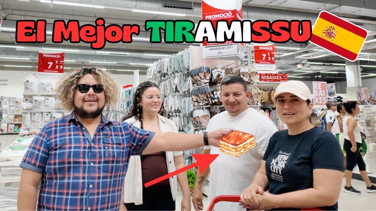 De Compras al Super y Tiramisú Casero: ¡Reencuentro Ecuatoriano en Barcelona! 🇪🇨🍰