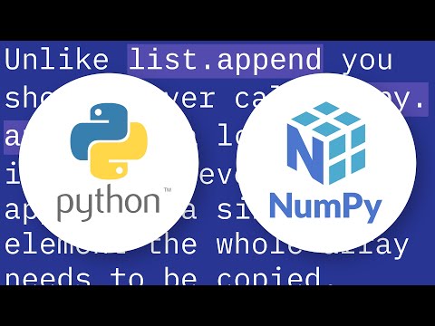 Numpy optimization with