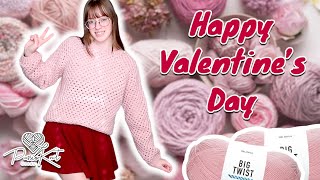 Crocheting Myself A Valentines Day Present | PassioKnit Vlog