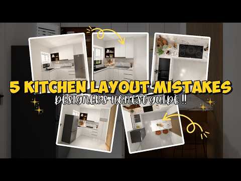 Kitchen Layout Mistakes That Waste Space