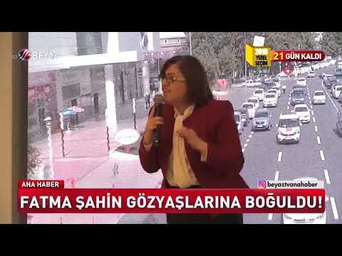 Fatma Şahin gözyaşlarına boğuldu!