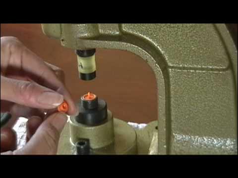 How to Install Plastic Snaps with a KAM Snap Press (Professional