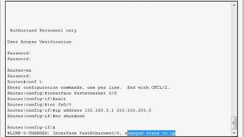 CC 1 11 20 NP Cisco CCNA CCNP CLI Basics   Interface  Configuration