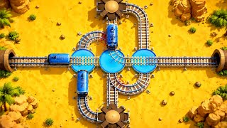 Train Dispatcher - Fast Paced Train Puzzle Game - Android Gameplay (4) screenshot 1