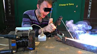 Easy Welding machine DIY ! ⚡🔥 Cheap, Simple, Compact!