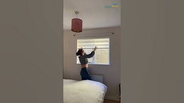 Creative Way to Customize Your Window Blinds!  #homedecor #interiordesign #viral #blinds #homedecor