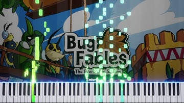 Bug Fables - FIGHT!, Battle Won!, Game Over | Piano Visualization