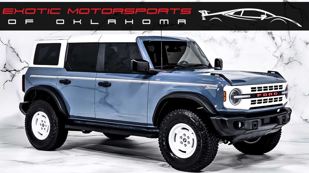 C1575 2024 FORD BRONCO HERITAGE EDITION