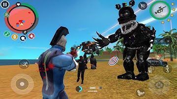 New Update Rope Hero Menu Mod: Vice Town Gameplay Walkthrough (Android,ios) #74