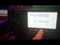 Entering commands for DStar on a icom 9100