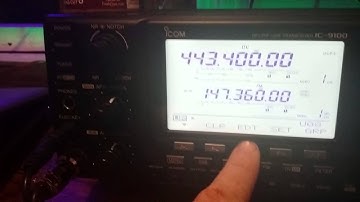 Entering commands for DStar on a icom 9100
