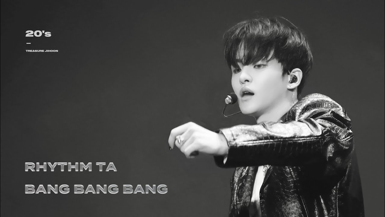 [4K] 221112 HELLO in SEOUL JIHOON FOCUS 'RHYTHM TA + BANG BANG BANG - 트레저 지훈 직캠