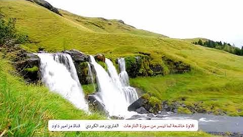 تلاوة خاشعة لما تيسر من سورة النازعات _ القارئ رعد الكردي