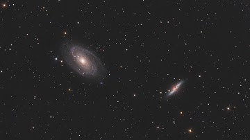 M81 M82 Processing Step 1 PixInsight and Photoshop